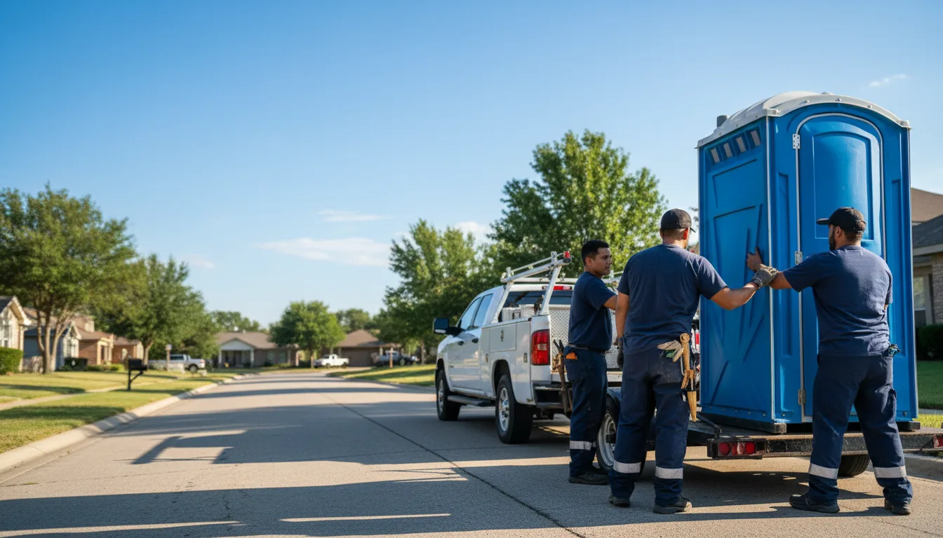Portable Toilet Rental in Waskom, TX near me